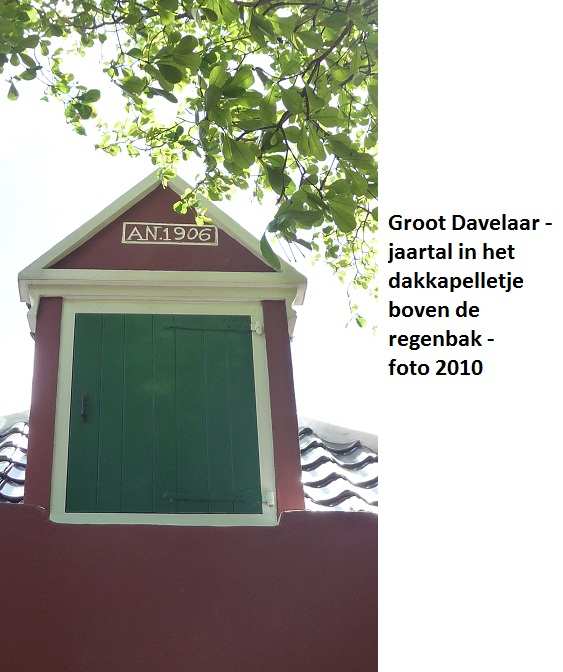 23. Groot Davelaar jaartal in dakkapelletje boven de regenbak 2010